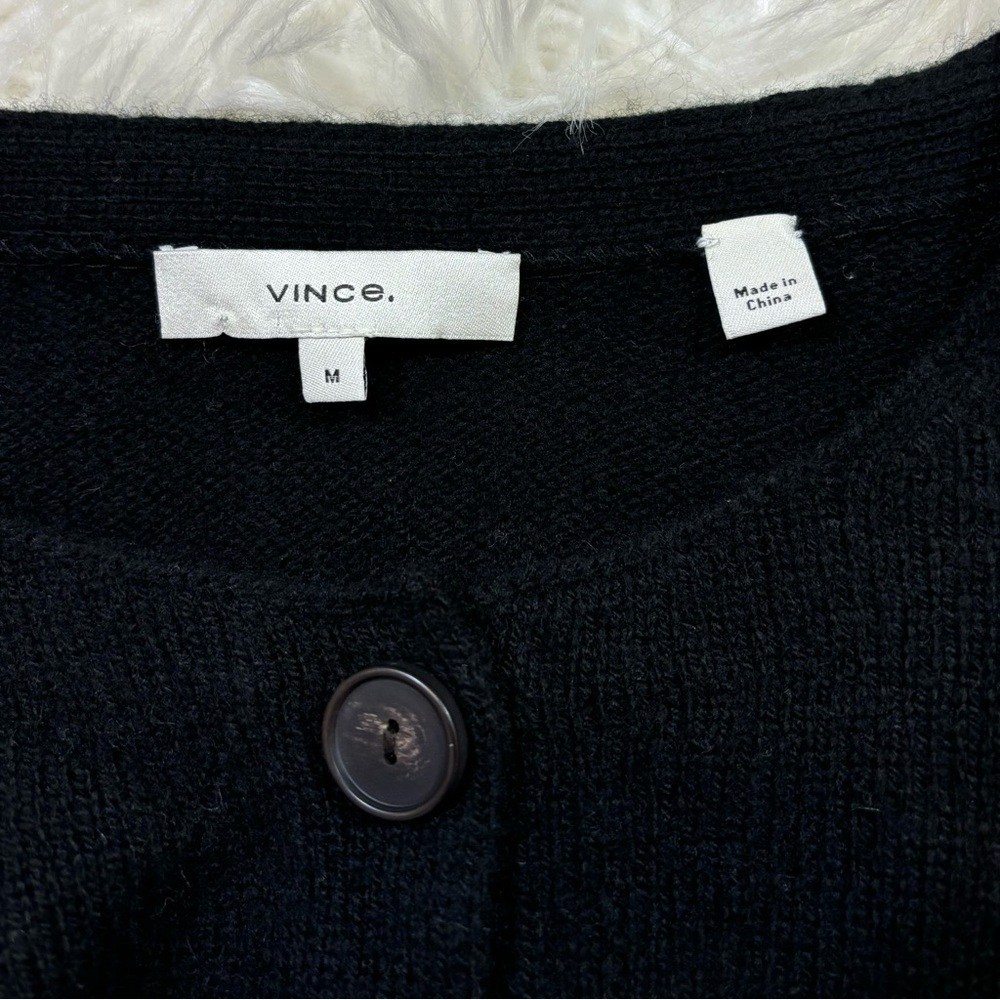 Vince Cashmere Cardigan Sweater Medium - Picture 4 of 8